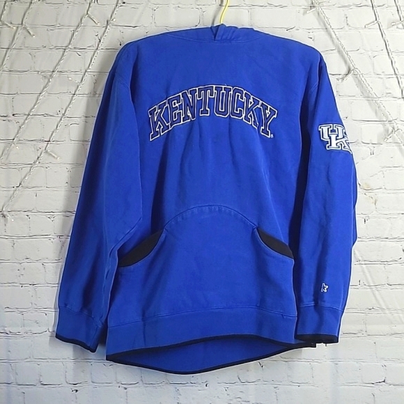 STARTER Other - Y2K STARTER University of Kentucky Wildcats Cats UK Embroidered Hoodie Size M